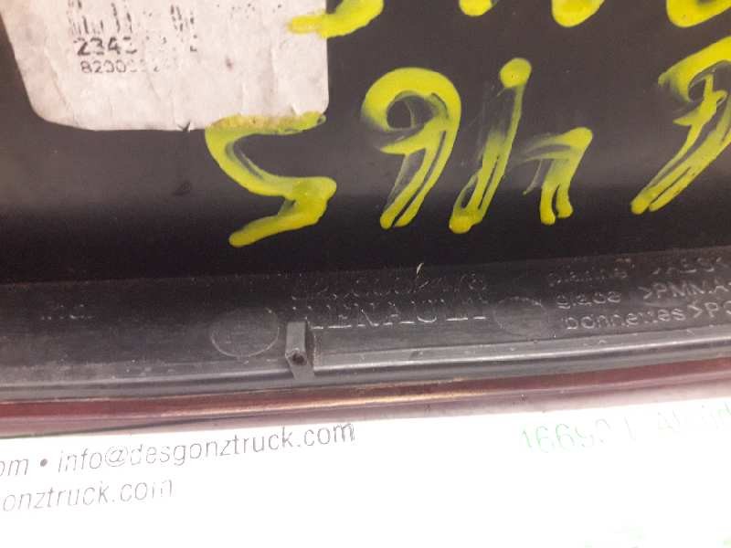 Recambio de piloto trasero derecho para renault laguna ii (bg0) authentique referencia OEM IAM 8200002476 PORTON 