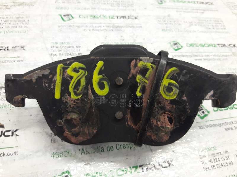 Recambio de pastillas de freno delanteras para renault laguna ii (bg0) authentique referencia OEM IAM 181482  