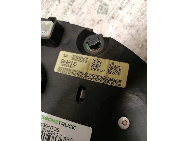 Recambio de cuadro instrumentos para nissan almera (n16/e) 2.2 dci diesel cat referencia OEM IAM BN816 4426196 