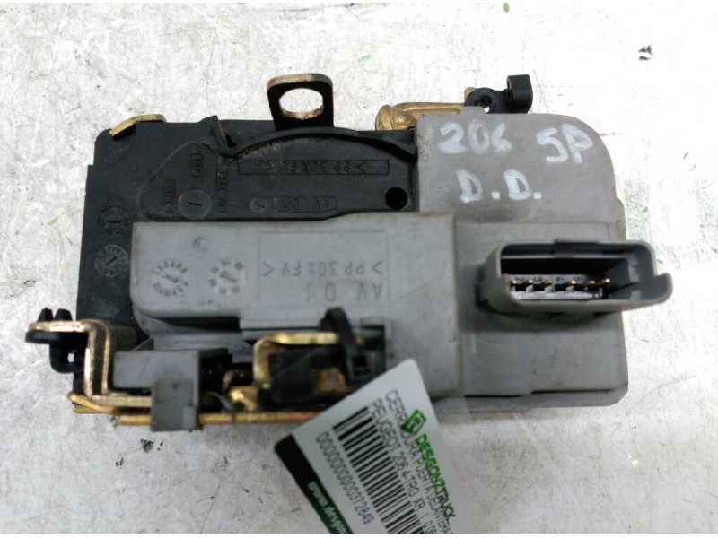 Recambio de cerradura puerta delantera derecha para peugeot 206 4-trg. xr referencia OEM IAM   