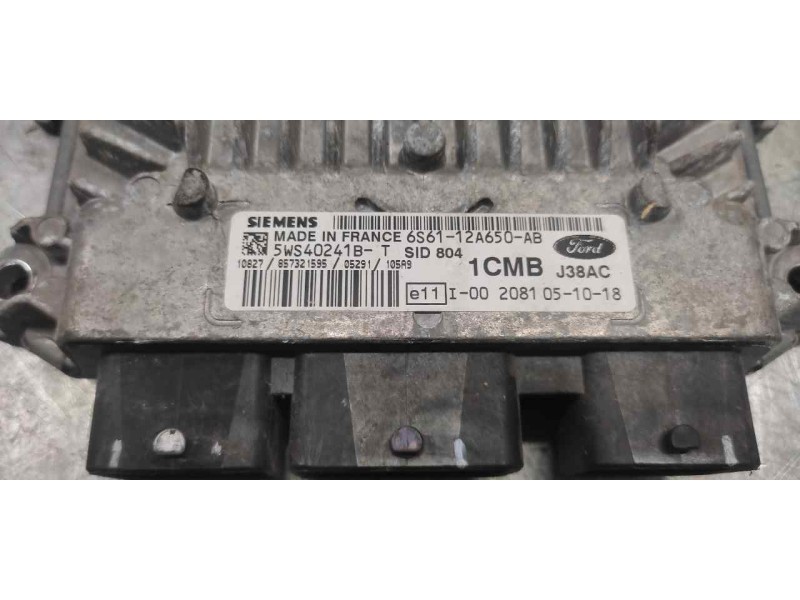 Recambio de centralita motor uce para ford fiesta (cbk) ambiente referencia OEM IAM 6S6112A650AB 5WS40241BT 