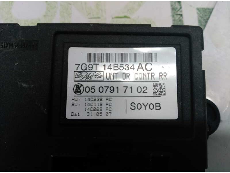 Recambio de modulo electronico para ford mondeo ber. (ca2) trend x referencia OEM IAM  ELEVALUNAS 