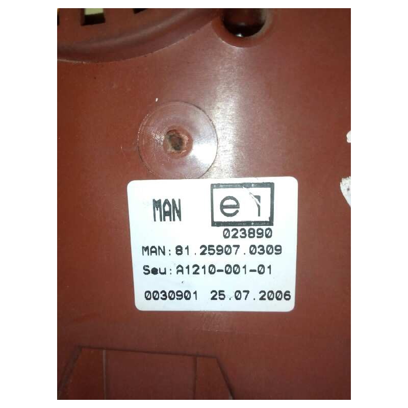 Recambio de modulo electronico para man tg - a 18.xxx fg / bb   (e3/e4) l referencia OEM IAM 81259070309  