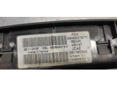 Recambio de mando climatizador para peugeot 307 berlina (s2) xs referencia OEM IAM 9646627977 281160303  2