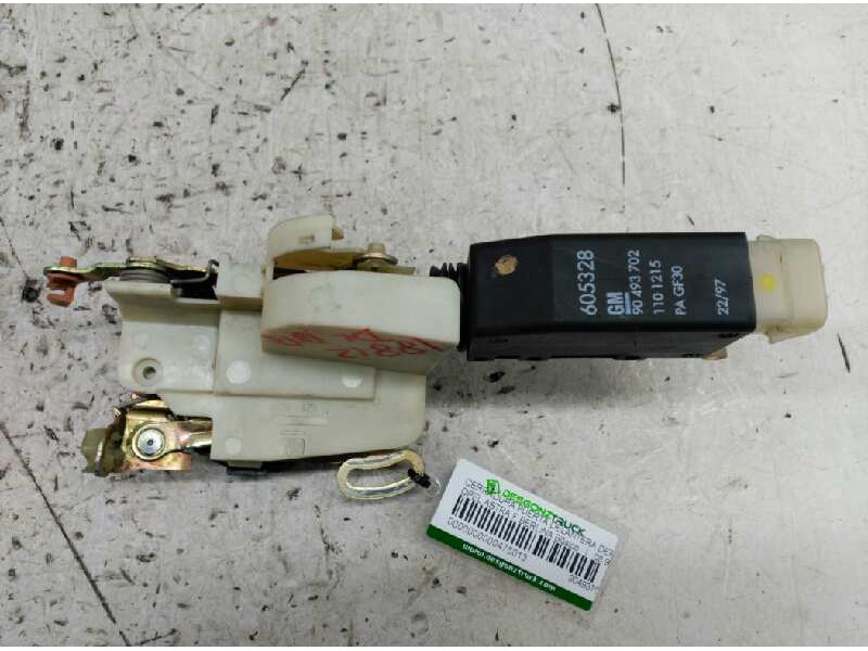 Recambio de cerradura puerta delantera derecha para opel astra f berlina básico referencia OEM IAM 90493702  