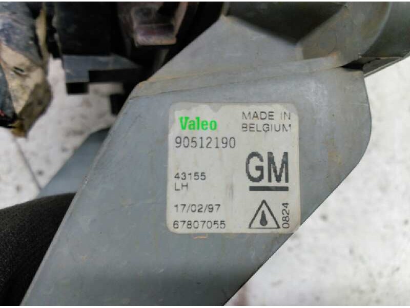 Recambio de faro antiniebla izquierdo para opel astra f berlina básico referencia OEM IAM 90512190 VALEO 