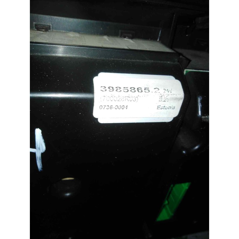 Recambio de cuadro instrumentos para volvo fh 12 asta 2001 e2 / e3 12.1 diesel (d12d420) referencia OEM IAM 3198561 900140 