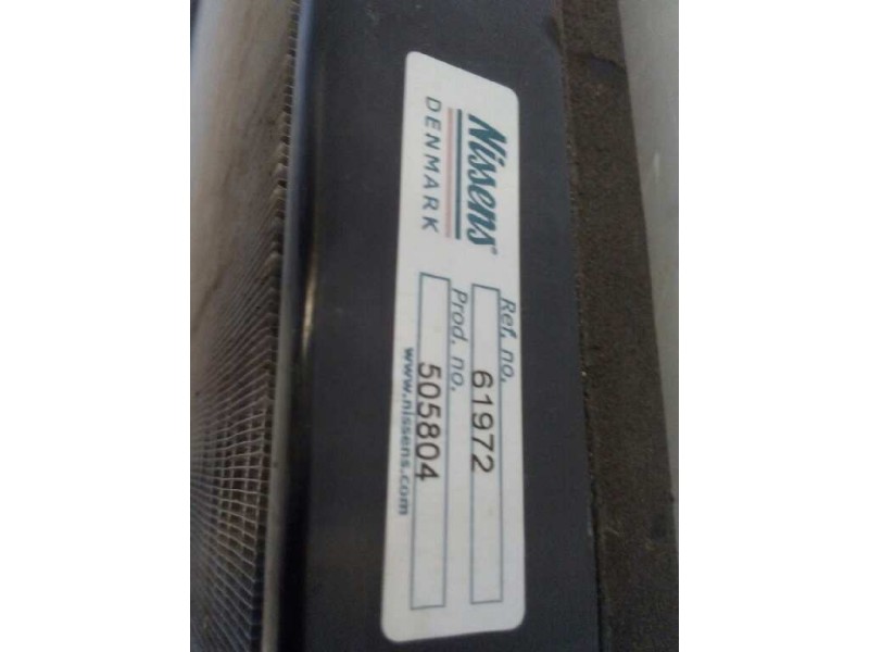 Recambio de radiador agua para iveco daily caja abierta / volquete referencia OEM IAM 61972 505804 