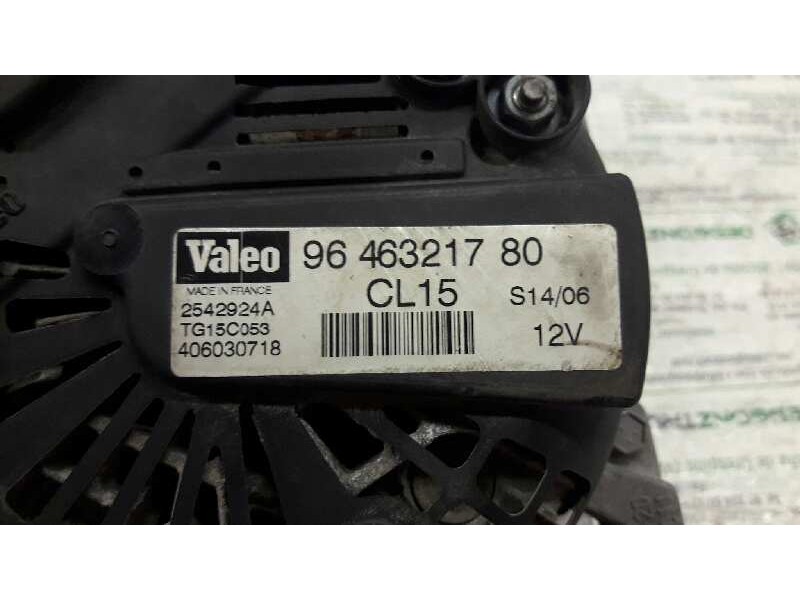 Recambio de alternador para peugeot 207 urban referencia OEM IAM  VALEO 