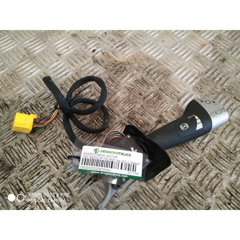Recambio de mando freno motor para daf serie xf105.xxx fsa 4x2ld space-cab referencia OEM IAM 2011540  