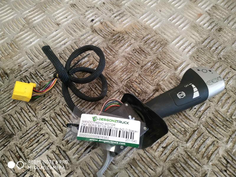 Recambio de mando freno motor para daf serie xf105.xxx fsa 4x2ld space-cab referencia OEM IAM 2011540  