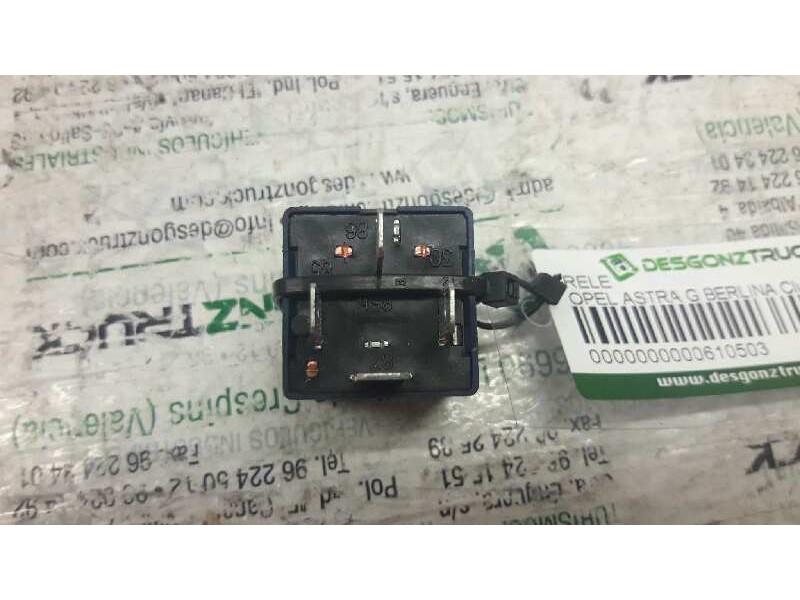 Recambio de rele para opel astra g berlina club referencia OEM IAM 90450169  