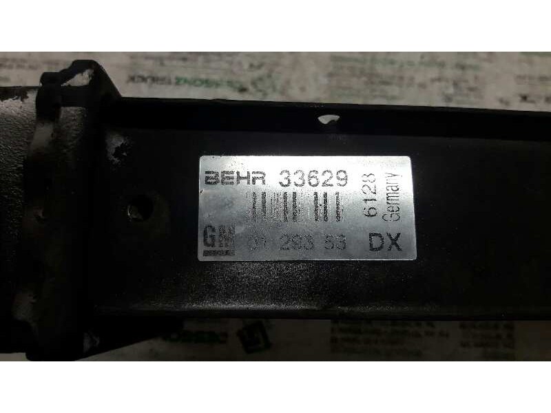 Recambio de intercooler para opel astra g berlina club referencia OEM IAM 9129353  
