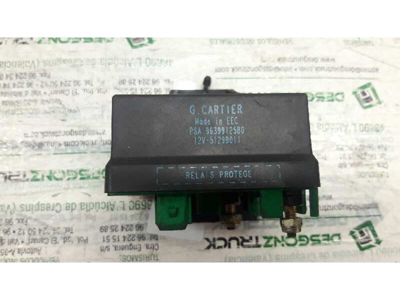 Recambio de caja precalentamiento para peugeot 206 berlina xr referencia OEM IAM 9639912580  