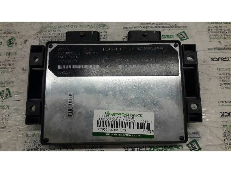 Recambio de centralita motor uce para peugeot 206 berlina xr referencia OEM IAM 9639587680 9640899880 