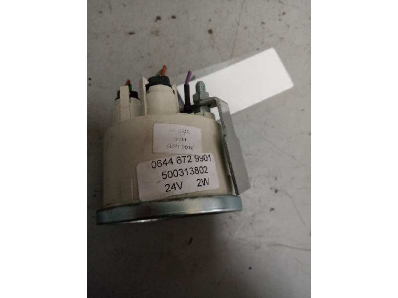 Recambio de cuadro instrumentos para iveco eurotech (mt) referencia OEM IAM 500313802 06446729901 INDICADOR PRESION ACEITE