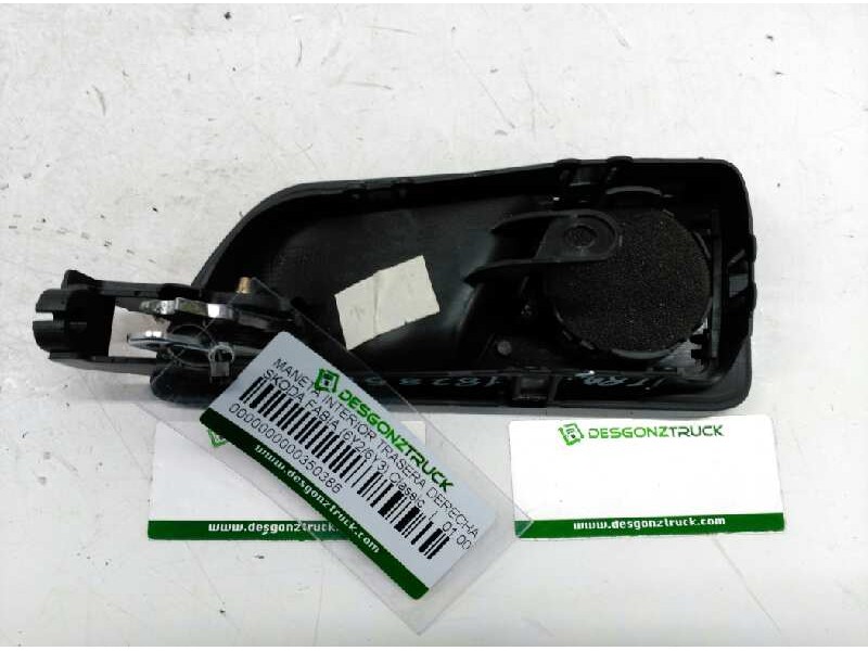 Recambio de maneta interior trasera derecha para skoda fabia (6y2/6y3) classic referencia OEM IAM   