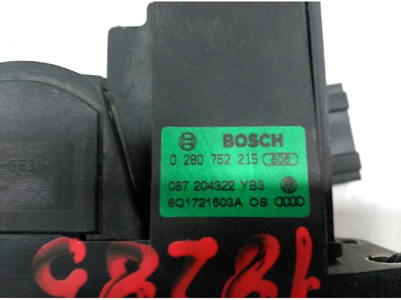 Recambio de potenciometro pedal para skoda fabia (6y2/6y3) classic referencia OEM IAM 6Q11721503A 0280752215 