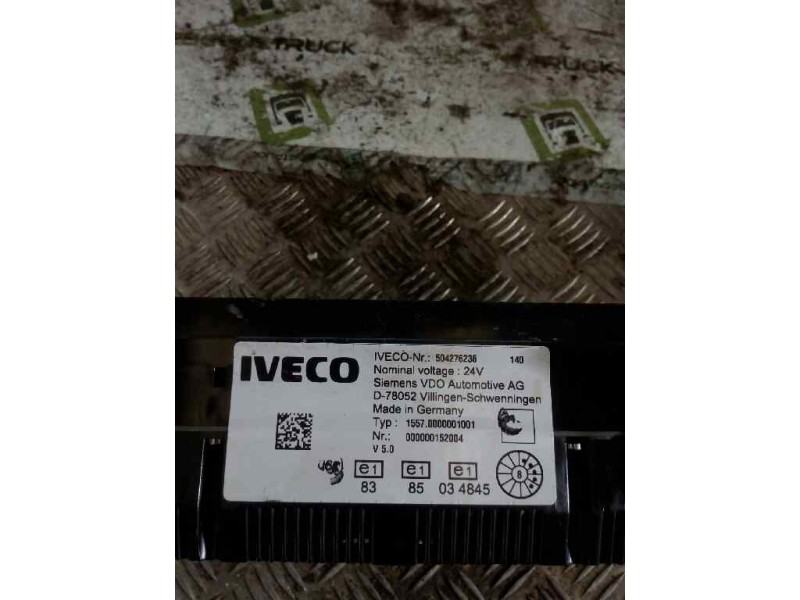 Recambio de cuadro instrumentos para iveco stralis (as) fsa t / fp lt 4x2 gran espacio referencia OEM IAM 504276236  