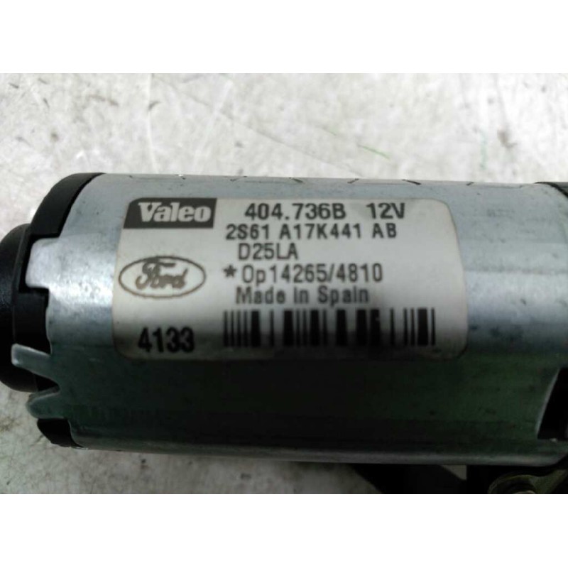 Recambio de motor limpia trasero para ford fusion (cbk) ambiente referencia OEM IAM 2S61A17K441AB 404.736B 12V