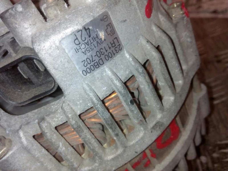 Recambio de alternador para renault trucks maxity 130.35 (130cv) referencia OEM IAM 23100DB000  12V/ 135A