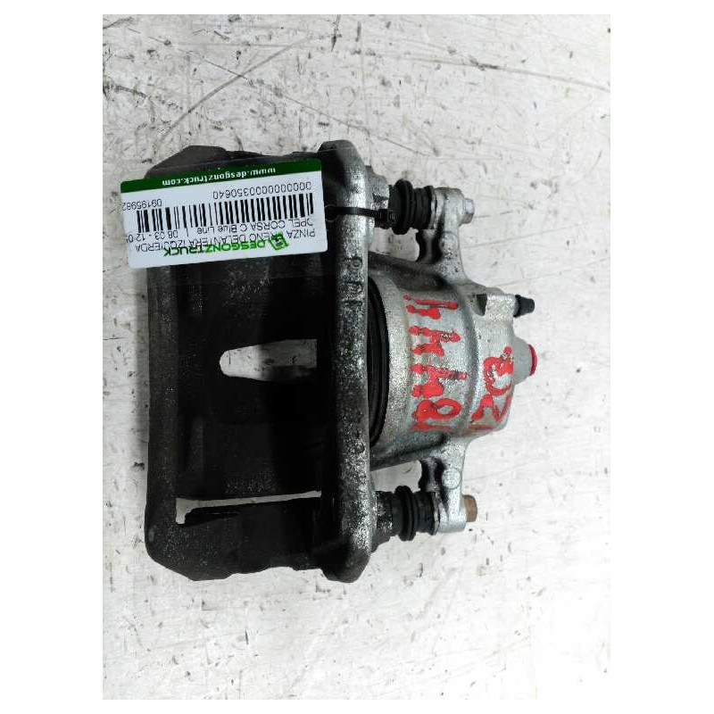 Recambio de pinza freno delantera izquierda para opel corsa c blue line referencia OEM IAM 09195982  