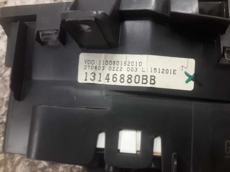 Recambio de cuadro instrumentos para opel meriva blue line referencia OEM IAM 13146880BB 110080162010 2704030222003