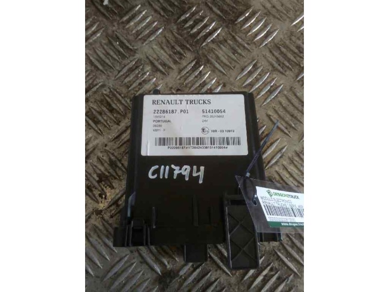 Recambio de modulo electronico para renault serie t fg 4x2 cabina high-sleeper referencia OEM IAM 22286187 7422286187 