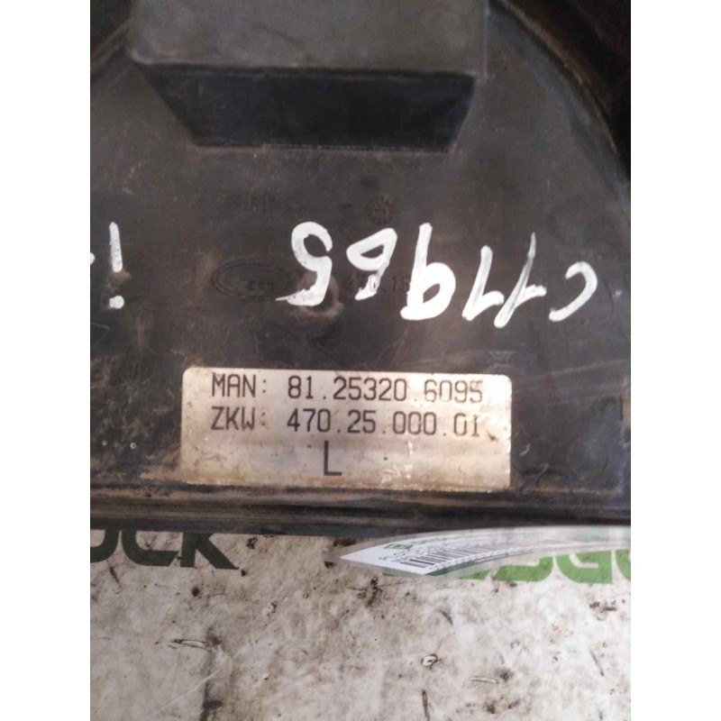 Recambio de piloto delantero izquierdo para man f2000 evolution f 2000 fki fk gran espacio referencia OEM IAM 81253206095  