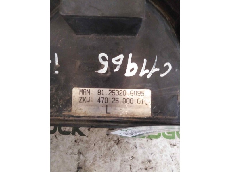 Recambio de piloto delantero izquierdo para man f2000 evolution f 2000 fki fk gran espacio referencia OEM IAM 81253206095  