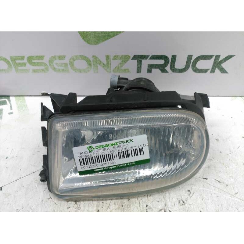 Recambio de faro antiniebla derecho para renault clio i fase i+ii (b/c57) 1.9 d caribe (b/c 57 l) referencia OEM IAM   