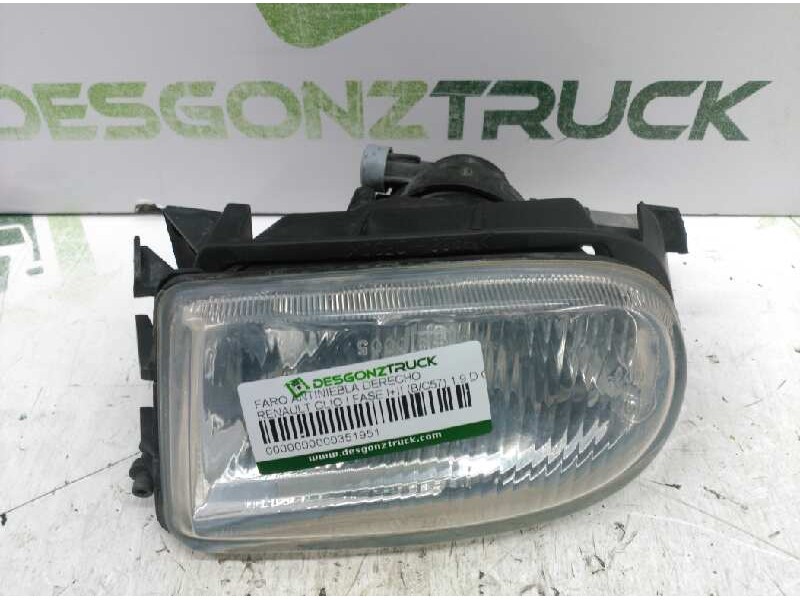 Recambio de faro antiniebla derecho para renault clio i fase i+ii (b/c57) 1.9 d caribe (b/c 57 l) referencia OEM IAM   