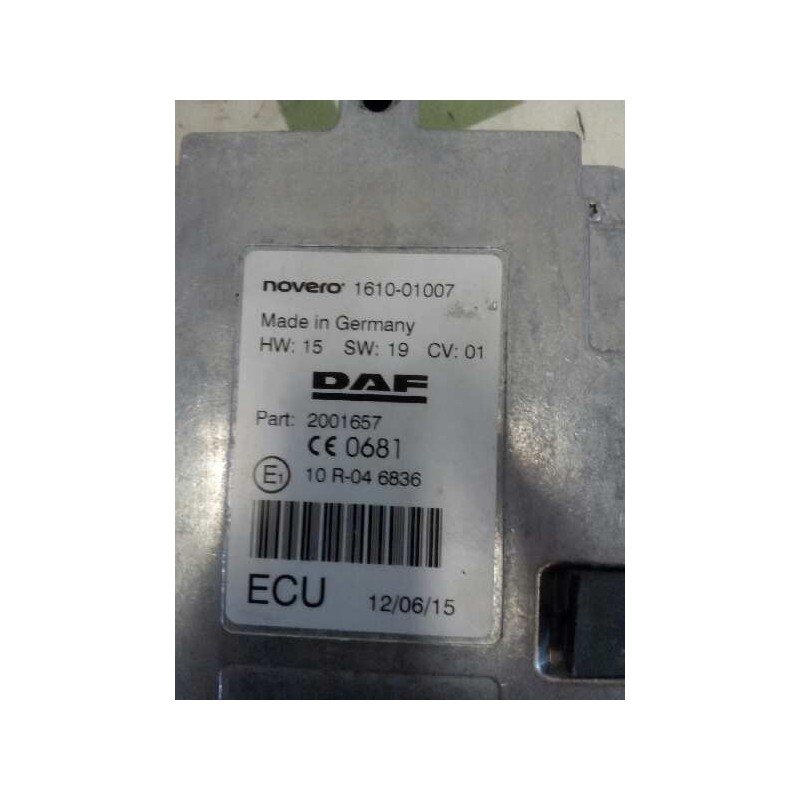 Recambio de modulo electronico para daf serie xf105.xxx fsa 4x2 space-cab referencia OEM IAM 2001657  CENTRALITA ECU