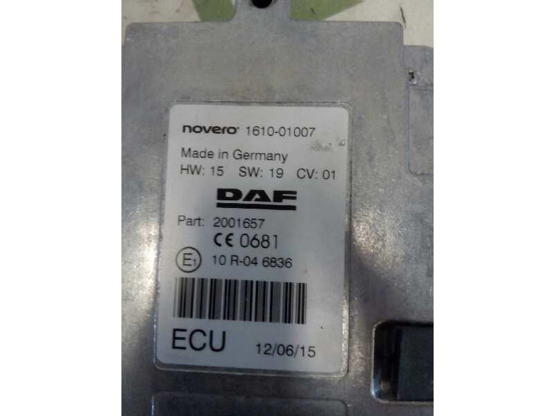 Recambio de modulo electronico para daf serie xf105.xxx fsa 4x2 space-cab referencia OEM IAM 2001657  CENTRALITA ECU