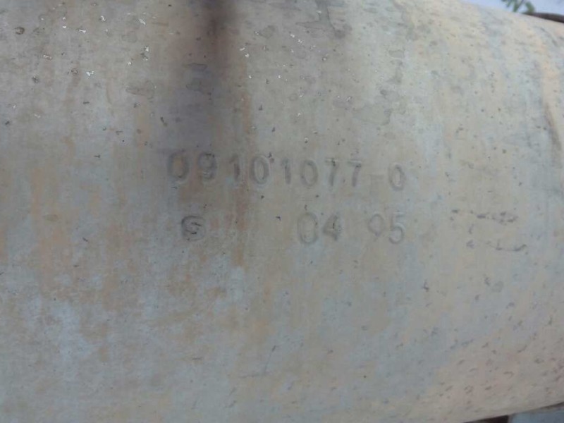 Recambio de tubo escape trasero para nissan trucks l-90.150 referencia OEM IAM 091010770  