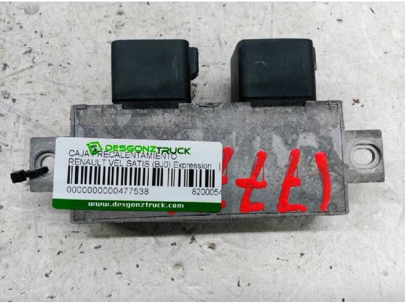 Recambio de caja precalentamiento para renault vel satis (bj0) expression referencia OEM IAM 8200054946  
