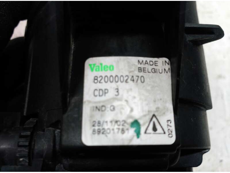 Recambio de faro antiniebla derecho para renault vel satis (bj0) expression referencia OEM IAM 8200002470  