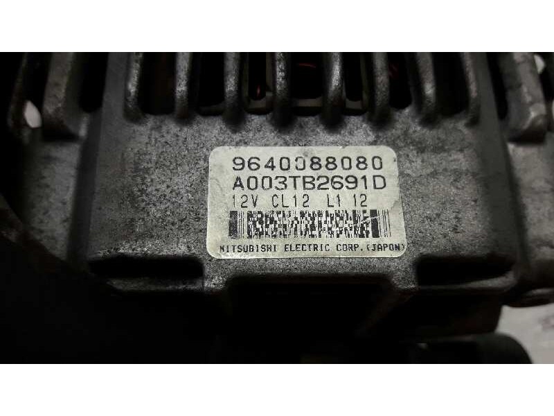 Recambio de alternador para peugeot 607 (s1) básico referencia OEM IAM 9640088080  
