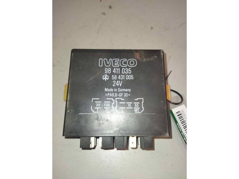 Recambio de modulo electronico para iveco eurocargo 5.9 diesel referencia OEM IAM 98411035 58431005 