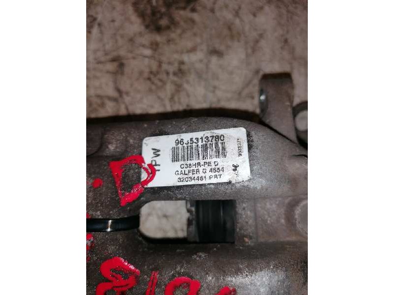 Recambio de pinza freno trasera derecha para peugeot 307 (s1) xr referencia OEM IAM 9635313780  