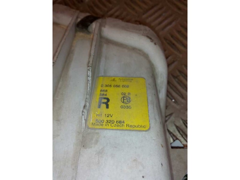 Recambio de faro antiniebla derecho para iveco daily caja cerrada (1999 =>) 35 - c 13 caja cerrada referencia OEM IAM   