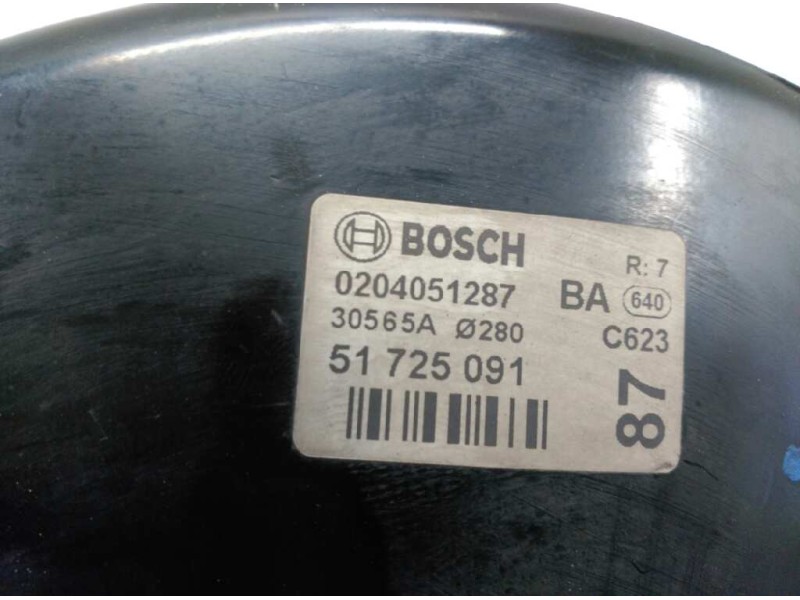 Recambio de servofreno para peugeot boxer kombi (rs3000)(333) hdi luxus (330) referencia OEM IAM 0204051287 51725091 BOSCH 30565