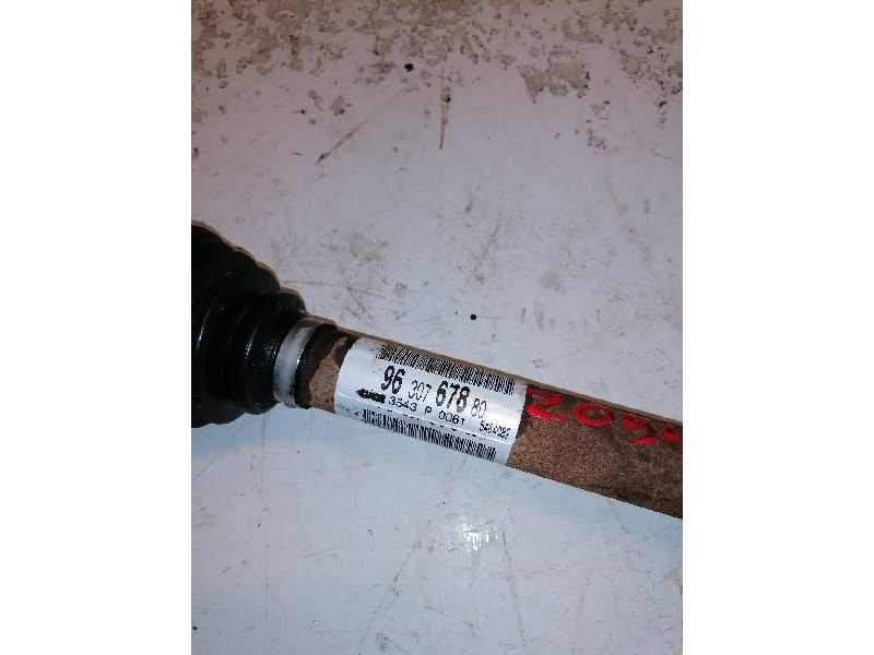Recambio de transmision delantera izquierda para peugeot 206 berlina x-line referencia OEM IAM 9630767880  
