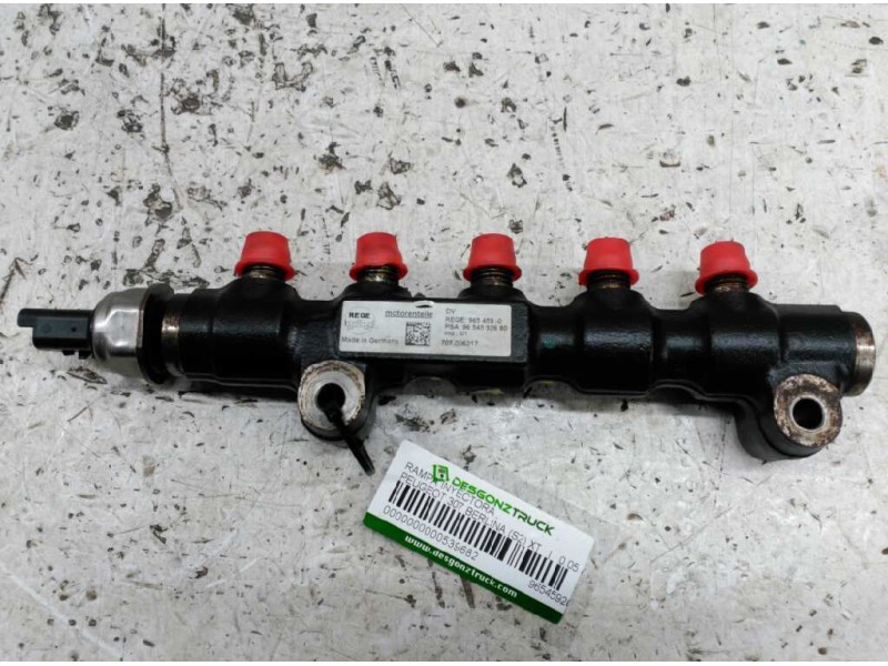 Recambio de rampa inyectora para peugeot 307 berlina (s2) xt referencia OEM IAM 9654592680  