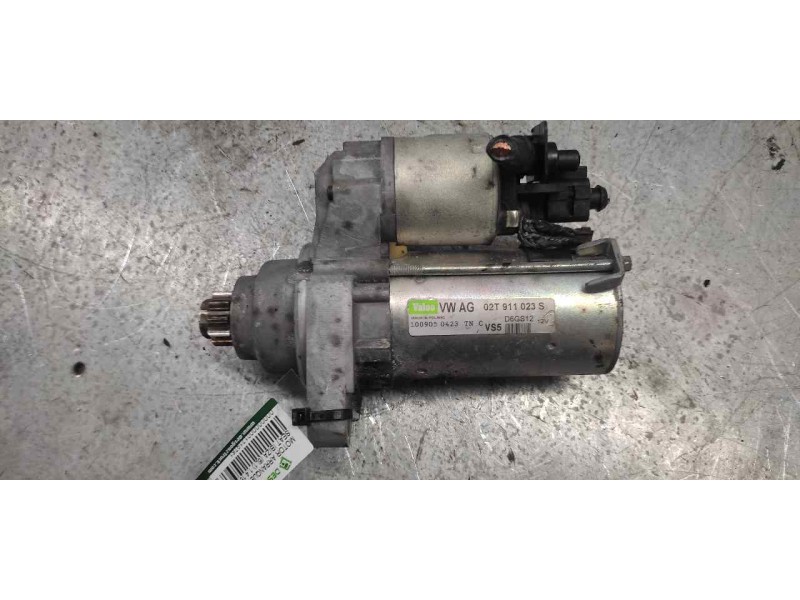 Recambio de motor arranque para seat ibiza (6l1) 1.4 16v referencia OEM IAM 02T911023S D6GS12 10 DIENTES