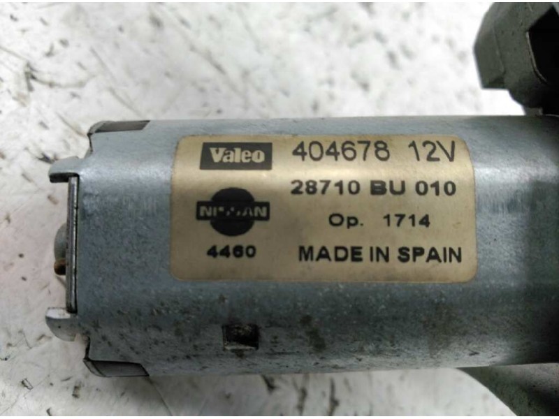 Recambio de motor limpia trasero para nissan almera tino (v10m) acenta referencia OEM IAM 28710BU11A 28710BU10A VALEO404678