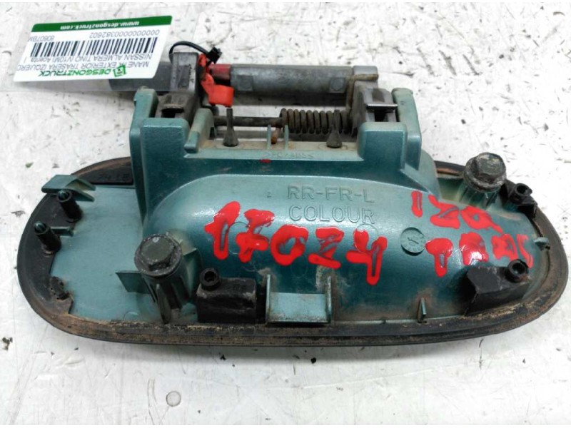 Recambio de maneta exterior trasera izquierda para nissan almera tino (v10m) acenta referencia OEM IAM 80607BM460  