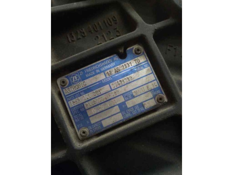 Recambio de caja cambios para man tg - a 18.xxx 12.4 diesel referencia OEM IAM 12AS2331TD 1353041008 81320046089
