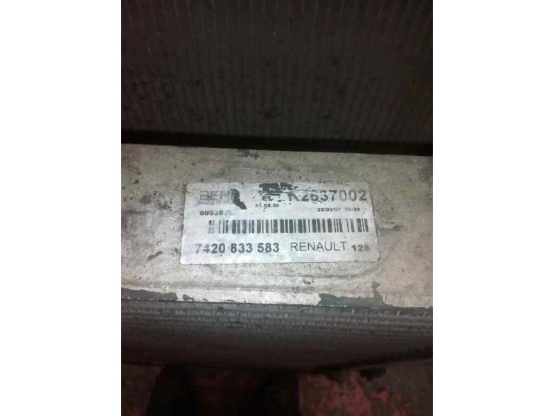 Recambio de intercooler para renault magnum ab 2005 12.8 diesel referencia OEM IAM 7420833583 81CM ALTO/59CM LARGO 