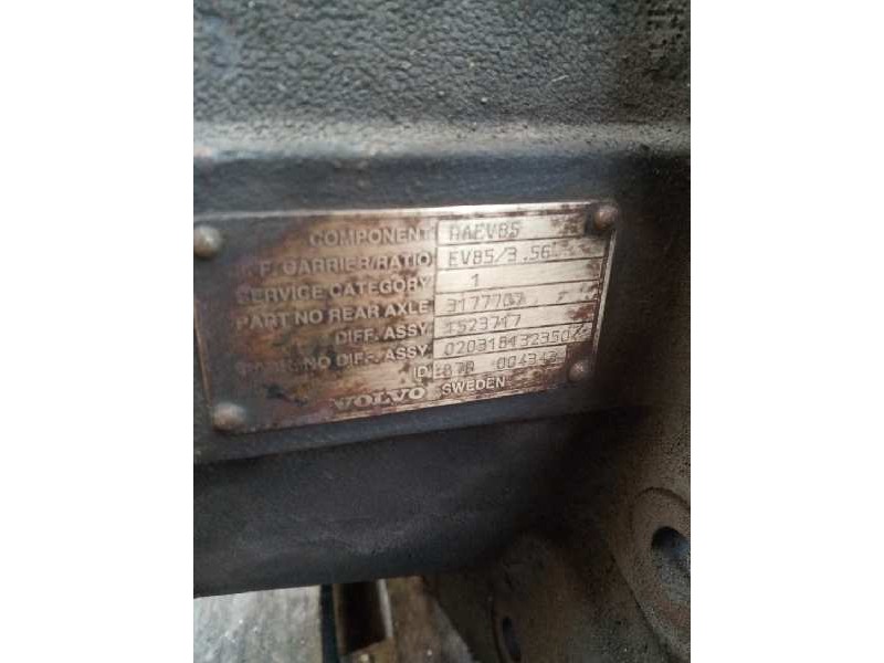 Recambio de grupo para volvo touring b7r autobus referencia OEM IAM RAEV85 1523717 RATIO:3.56/9X32/EV85